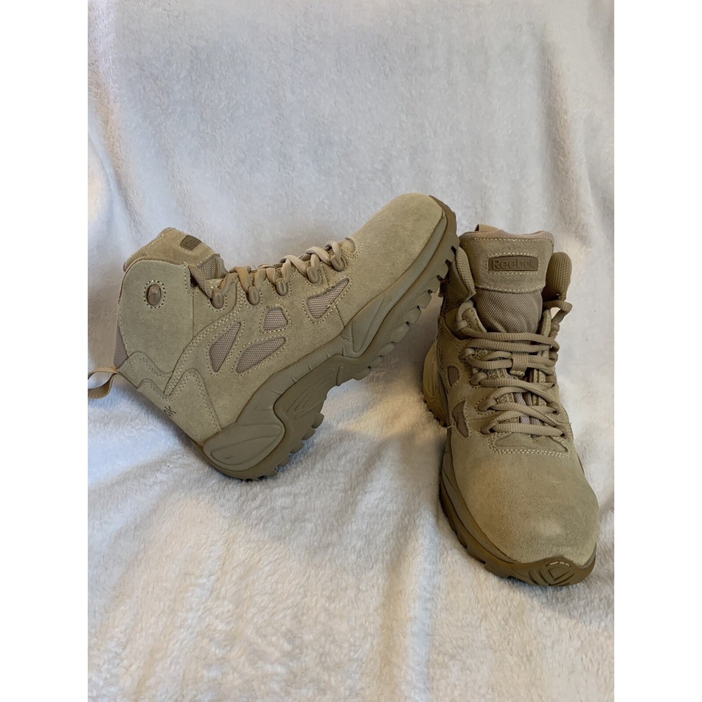Reebok RB8695 Men's Desert‎ Side-Zip Rapid Response Stealth Tactical Boot 6.5